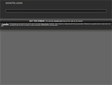 Tablet Screenshot of onorte.com